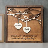 Valentinstag - Paar-Herzaufsteller