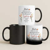 Magische Kindergartenabschied Tasse mit Thermo-Farbwechsel und personalisiertem Namen – witzige Geschenkidee von Love & Faith