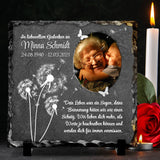 Wir vermissen dich - Individuelle Schieferplatte