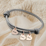 Freunde - Individuelles Lederarmband