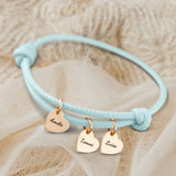 Freunde - Individuelles Lederarmband