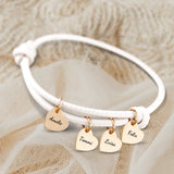 Freunde - Individuelles Lederarmband