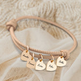 Freunde - Individuelles Lederarmband