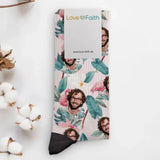 Personalisierte Socken mit Foto für den Sommer Summer Vibes
