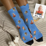 Socken mit eigenen Fotos für Papa zum Vatertag 35-46 individuell gedruckt von Love & Faith