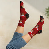 Frohes Fest - Personalisierte Socken mit eigenem Fotoupload als Weihnachtsgeschenk