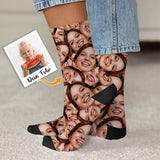 Personalisierte Socken mit Foto-Upload von Love & Faith