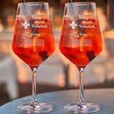Auf Rezept - Personalisiertes Glas für Sommer-Drinks für Genießer