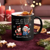 Weihnachtstasse mit Frauen personalisiert von Love & Faith