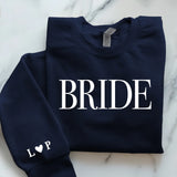 navyblauer Pullover personalisierbar - gefertigt von Love & Faith