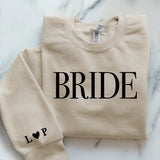 beiger Pullover personalisierbar - gefertigt von Love & Faith