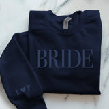 navyblauer Pullover personalisierbar - gefertigt von Love & Faith
