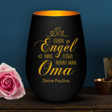 Engel ohne Flügel nennt man... - Familien-Windlicht