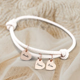 Freunde - Individuelles Lederarmband