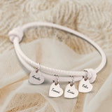 Freunde - Individuelles Lederarmband