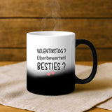 Personalisierte Tasse mit Druck für beste Freundinnen – Besties statt Blumen – Motiv 8