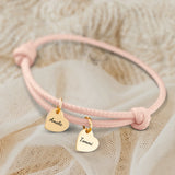 Personalisiertes Lederarmband mit Gravur für Freunde – Freunde