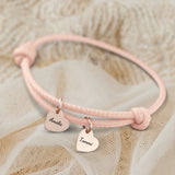 Personalisiertes Lederarmband mit Gravur für Freunde – Freunde – Motiv 2