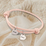 Personalisiertes Lederarmband mit Gravur für Freunde – Freunde – Motiv 3
