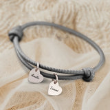 Personalisiertes Lederarmband mit Gravur für Freunde – Freunde – Motiv 6
