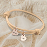 Personalisiertes Lederarmband mit Gravur für Freunde – Freunde – Motiv 11