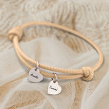 Personalisiertes Lederarmband mit Gravur für Freunde – Freunde – Motiv 12