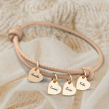 Freunde - Individuelles Lederarmband