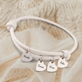 Freunde - Individuelles Lederarmband