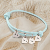 Meine Liebsten - Familien-Lederarmband