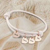 Freunde - Individuelles Lederarmband