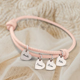 Freunde - Individuelles Lederarmband