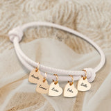 Freunde - Individuelles Lederarmband