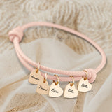 Freunde - Individuelles Lederarmband