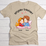 Offizielles Schlafshirt für Dich und mich - Personalisiertes T-Shirt für Pärchen