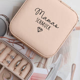 Personalisiertes Schmucketui mit Namen für Mama Mamas Schmuck – Motiv 3