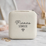 Personalisiertes Schmucketui mit Namen für Mama Mamas Schmuck – Motiv 17