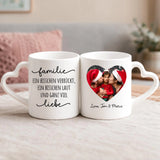 Personalisierte Foto-Tasse mit Namen zu Weihnachten – Weihnachten – Motiv 4