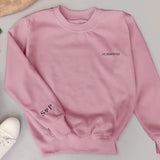 Personalisierter Sweater Wir zwei mit Druck für Paare – Motiv 4