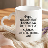 Personalisierte Tasse mit Druck für die Familie zu Weihnachten – Unser Weihnachten – Motiv 6