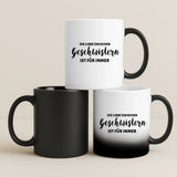 Personalisierte Tasse mit Druck für Geschwister – Geschwister – Motiv 7