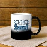 Personalisierte Tasse mit Druck zur Rente – Gut gelaunt – Motiv 8