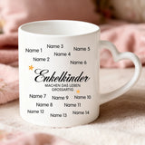 Personalisierte Tasse Enkelkinder mit Foto für Oma & Opa – Motiv 5