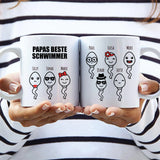 Personalisierte Tasse Aus dem Sack mit Foto für Mama & Papa