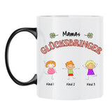 Personalisierte Tasse Mamas Glücksbringer mit Foto für Mama & Papa – Motiv 8