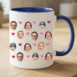 Personalisierte zweifarbige Tasse mit Foto und Namen Eure Tasse – Motiv 8