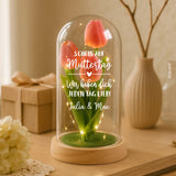 Personalisierte Goldene Rose mit Druck zum Muttertag für Mama – Zum Muttertag – Motiv 7