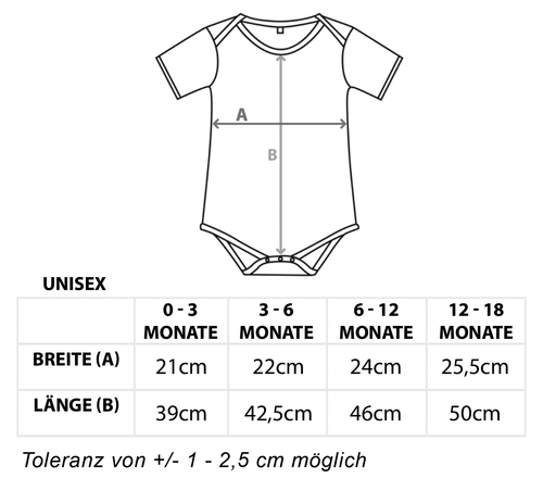 Produktdetails - Babybody Kurzarm
