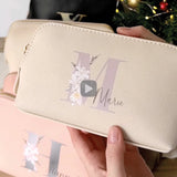 Deine Initiale - Individuelle PU Kosmetiktasche