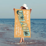 Urlaub - Individuelles Strandtuch