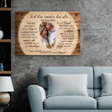 Ich bin immer bei dir - Partner-Leinwand